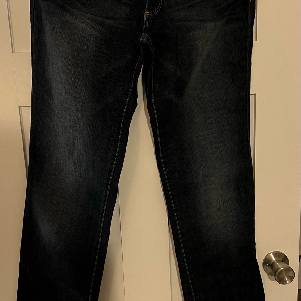 Eddie Bauer Dark Wash Women's Straight Leg Jeans